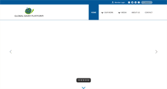 Desktop Screenshot of globaldairyplatform.com